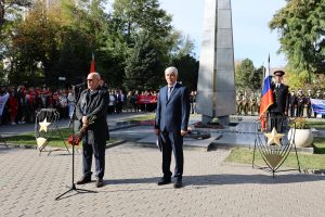 В Астрахани прошло патриотическое мероприятие (митинг) «Мы помним подвиг солдата»